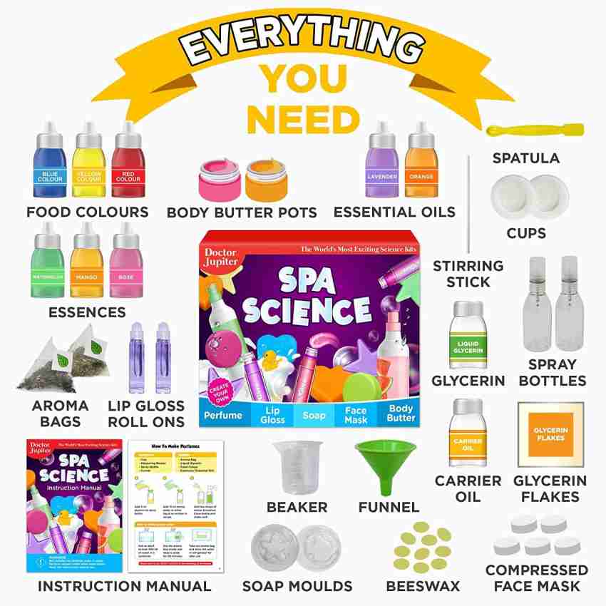 Make Your own Slime lab Kit. 5+ Science Experiments. Great Gifts