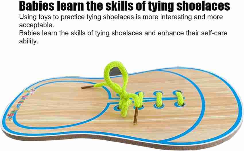Toys to teach how to tie shoes outlet