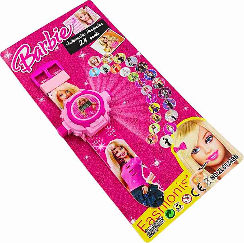 Barbie shop projector watch