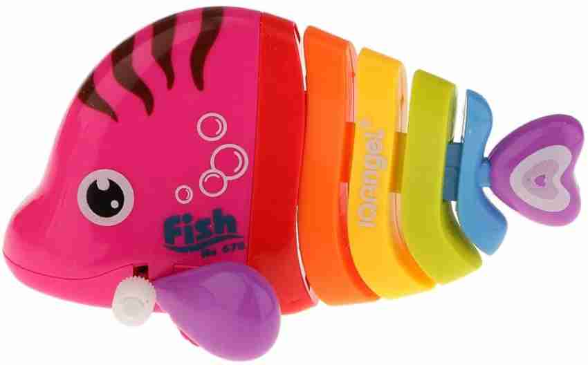 HEZKOL Jumping Colorful Clockwork Fish for Kids Key Operated Swing Robotic Fish  Toy Price in India - Buy HEZKOL Jumping Colorful Clockwork Fish for Kids  Key Operated Swing Robotic Fish Toy online