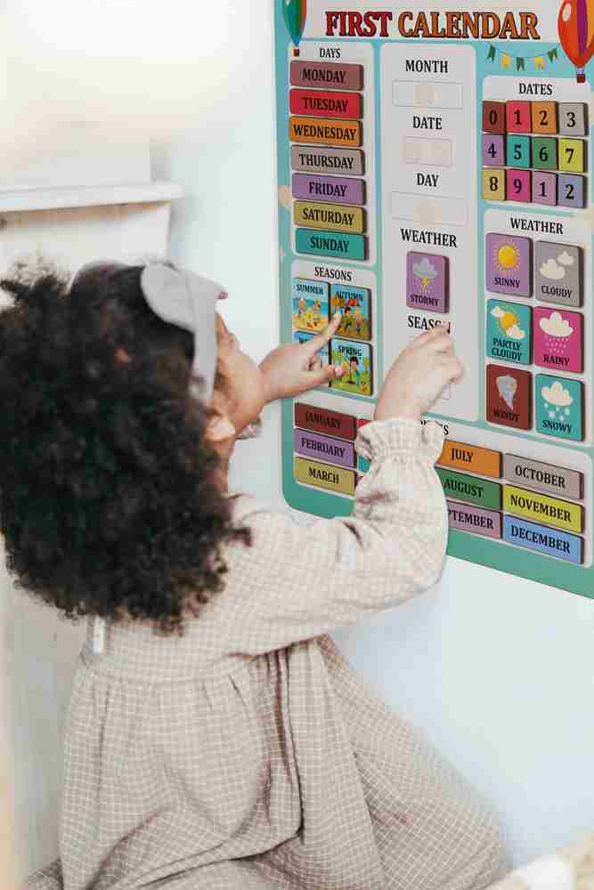 Inkdotpot My First Calendar Board For Kids Preschool Wall Hanging Learning Calendar  Board Price in India - Buy Inkdotpot My First Calendar Board For Kids  Preschool Wall Hanging Learning Calendar Board online