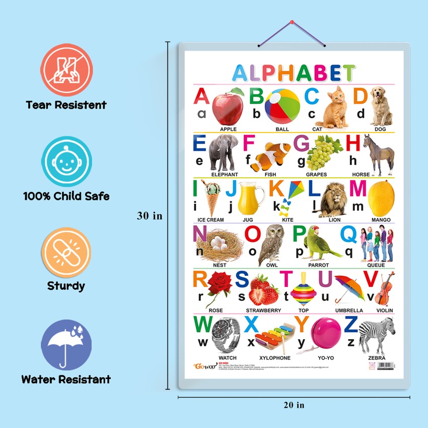 Shapes - My First Early Learning Wall Chart: For Preschool, Kindergarten,  Nursery And Homeschooling (19 Inches X 29 Inches)