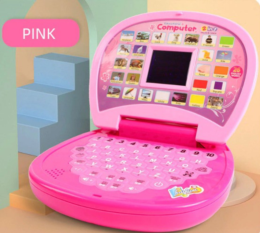 Teddify Learning Laptop Computer Toy Educational Laptop for kids baby s Girls Price in India Buy Teddify Learning Laptop Computer Toy Educational Laptop for kids baby s Girls online at Flipkart