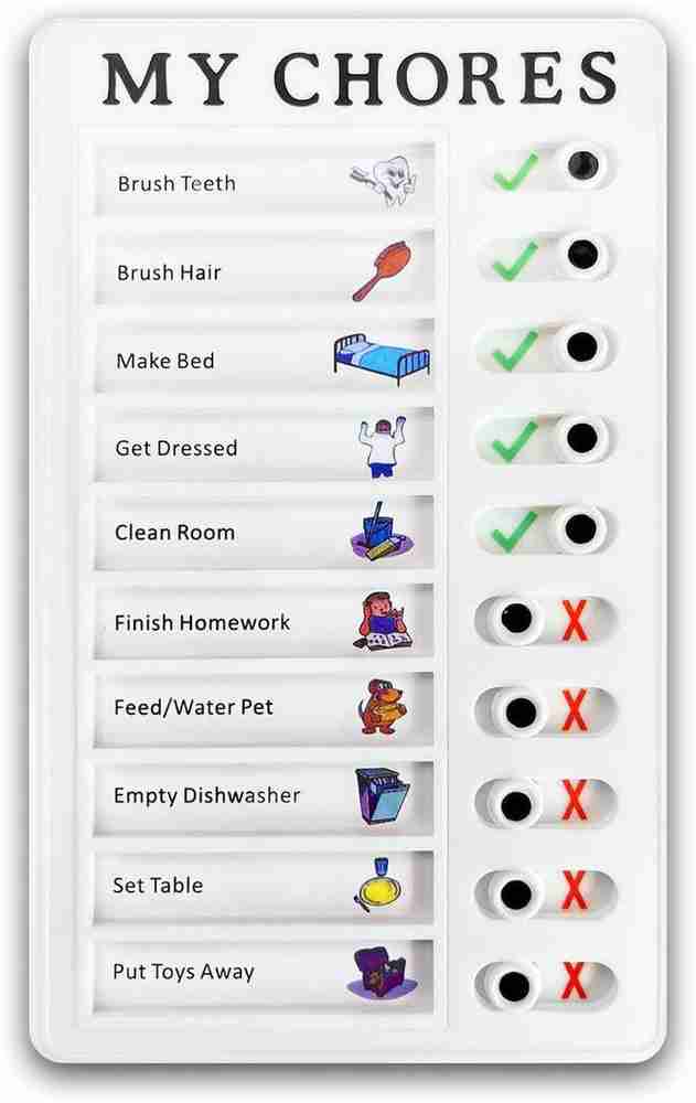 DeoDap portable my chores Home Note Board Management Planning