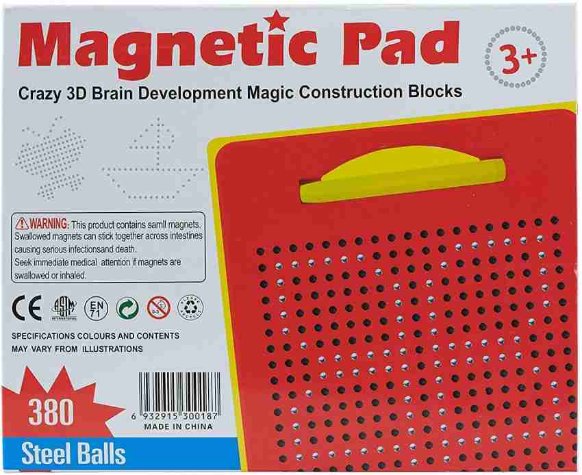 Magnetic Ball Sketch Pad Tablet With Magnet Pen Kids Learning Drawing Board  Educational Toys For Children Adult Notebook Gift