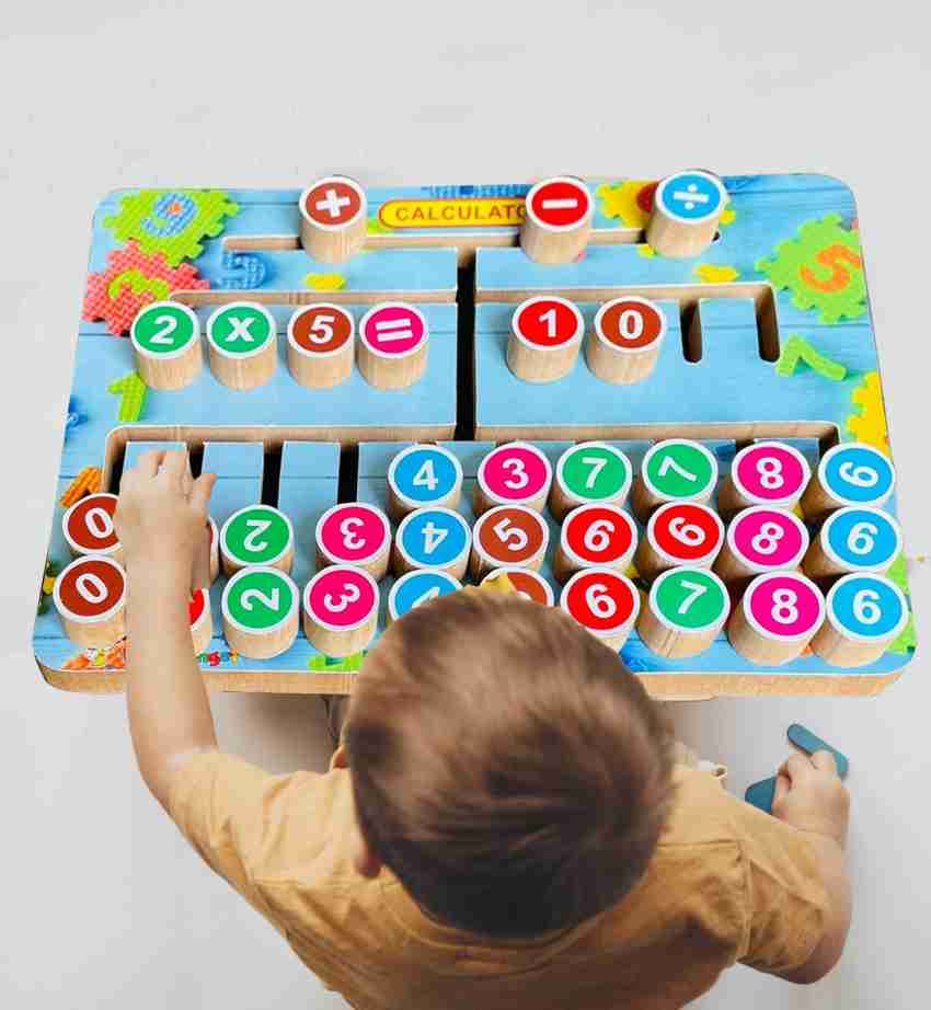 Plus Shine Maze Puzzle Learning Math Calculation Board Number Counting  Calculator Board Price in India - Buy Plus Shine Maze Puzzle Learning Math  Calculation Board Number Counting Calculator Board online at