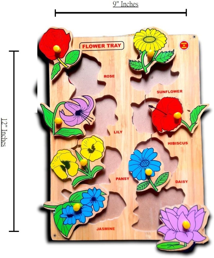 Flower Fish and Fruit Jigsaw Puzzle