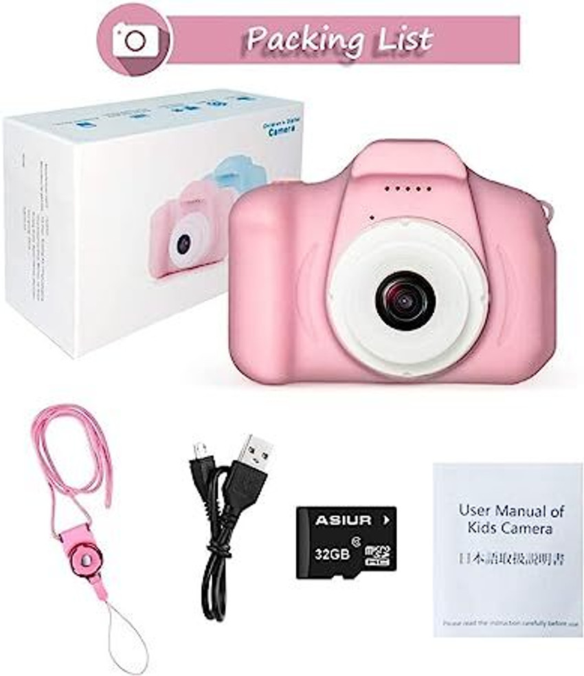 wiggly wag Digital Camera for Kids Multicolor Price in India
