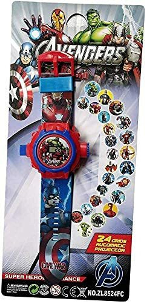 Cairwi Creation Combo of Super Hero Thanos Projector Watch