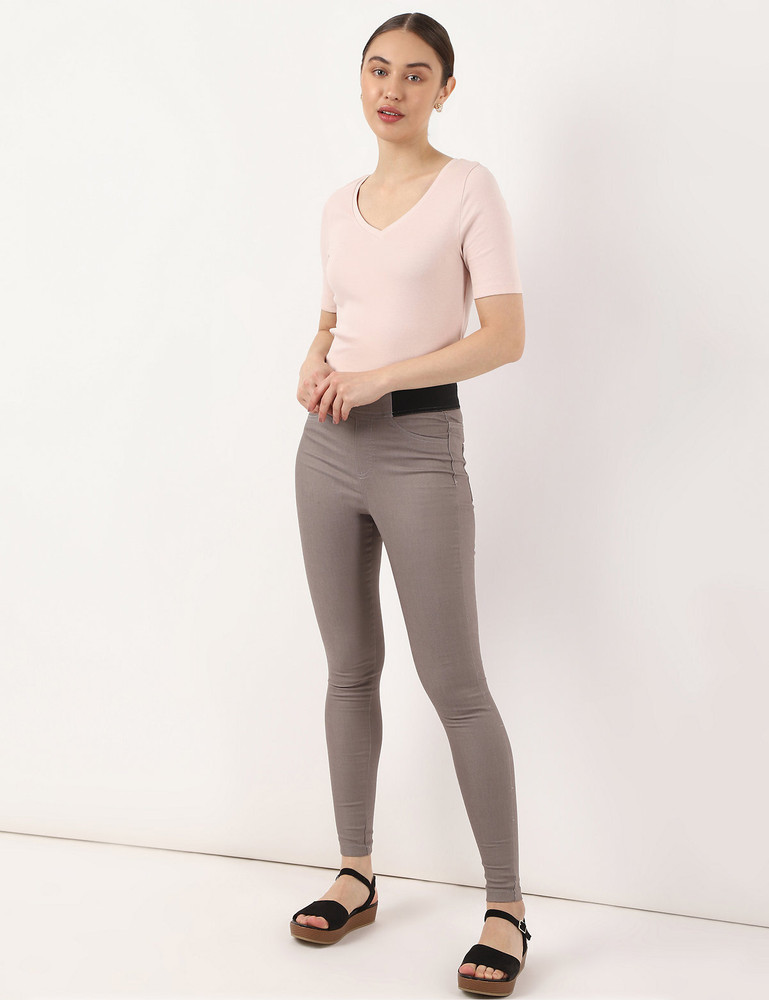 marks and spencer grey jeggings