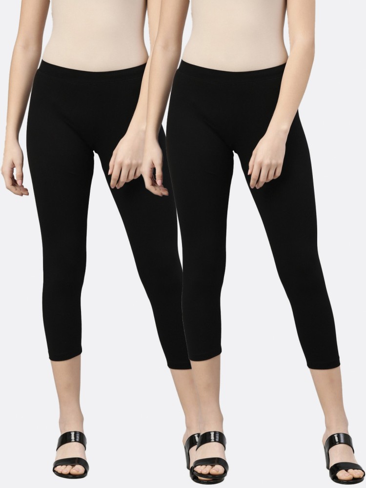 Buy Bottle Green Leggings for Women by Kryptic Online