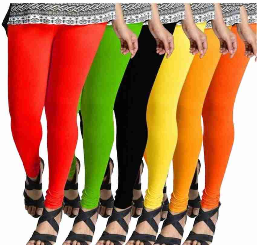 PR PINK ROYAL Churidar Western Wear Legging Price in India - Buy