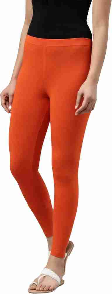 Buy TISSURANG Ankle Length Cotton Lycra Legging for Women's and
