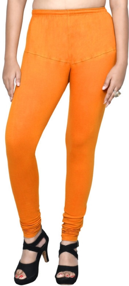 Churidar Leggings-Orange