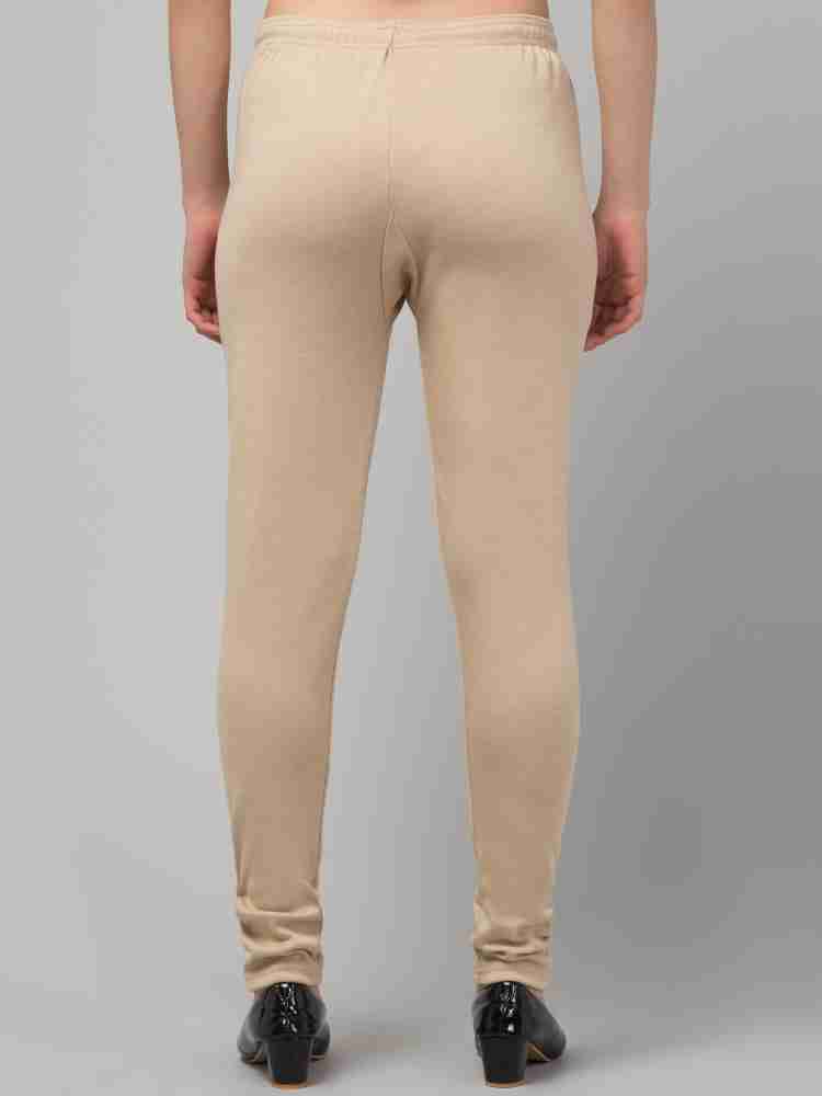 Buy Zavera Churidar Full Length Velvet Legging for Women (XL