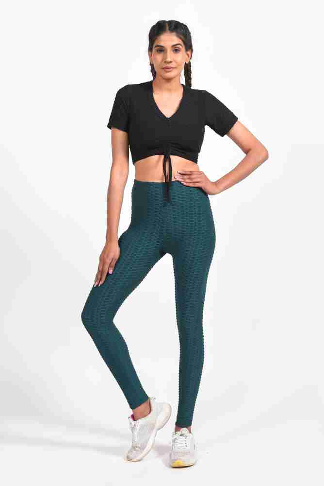 GymSquad Ankle Length Western Wear Legging Price in India - Buy