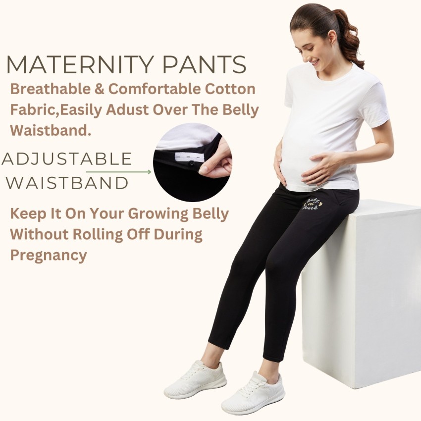 BLINKIN Women Maternity Pants for Pregnancy