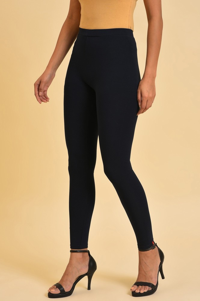 BELORE SLIMS Solid Women Blue Tights - Buy BELORE SLIMS Solid Women Blue  Tights Online at Best Prices in India