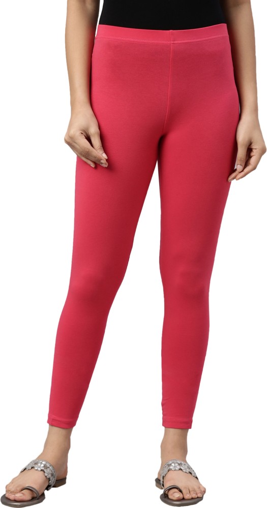 GO COLORS Cotton Solid, Elastane Ankle Length Legging (L, Pista Green) in  Coimbatore at best price by Go Colour - Justdial