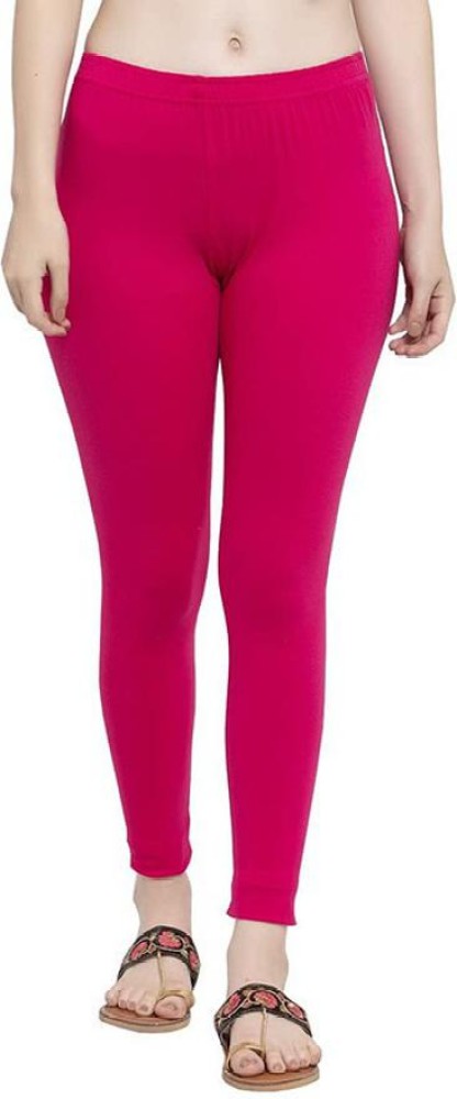 Apana Solid Green Leggings Size S - 62% off