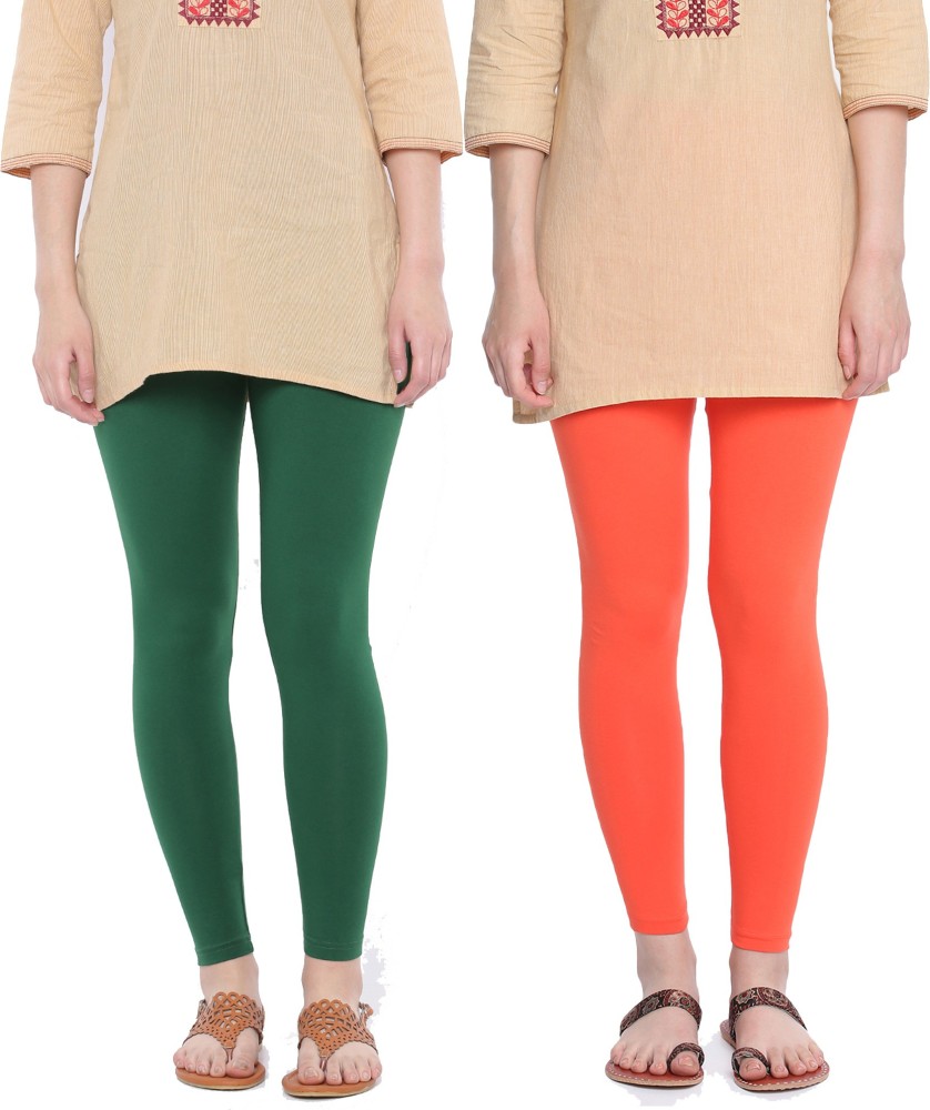 Dollar Missy Pack of 2 Ankle Length Leggings Price in India, Full  Specifications & Offers