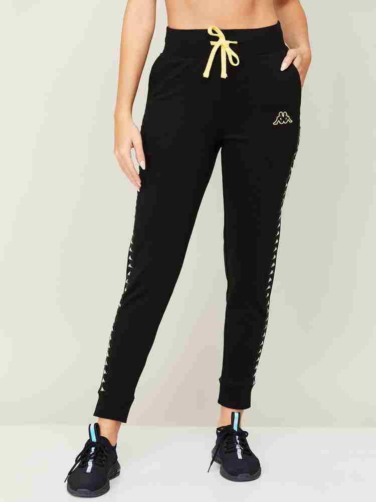 Buy Women's Kappa Solid Cropped Leggings with Pockets Online