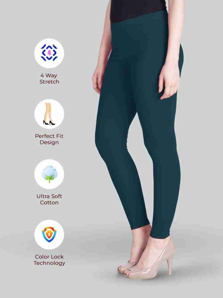 Women Ankle Length Leggings Colors Grass Green Free Size Free Shipping 