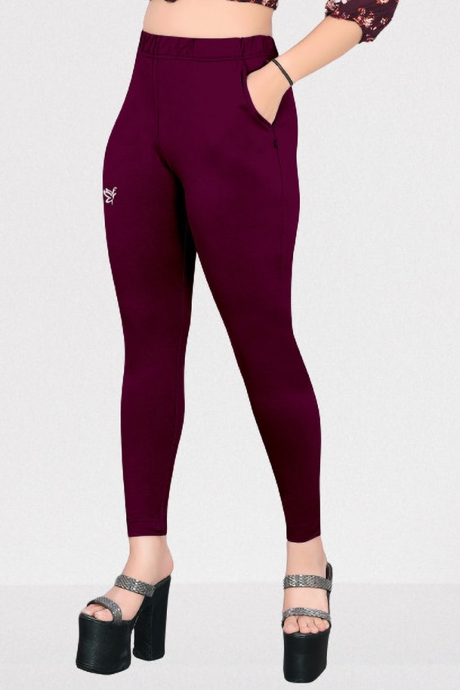 Buy online Mid Rise Solid Legging from Capris & Leggings for Women by De  Moza for ₹300 at 45% off