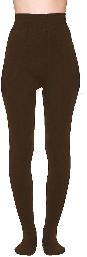 Buy online Brown Solid Woolen Legging from winter wear for Women by  Valles365 By S.c. for ₹499 at 74% off