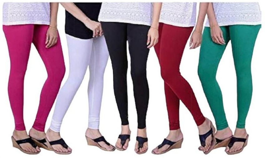 PR PINK ROYAL Churidar Western Wear Legging Price in India - Buy