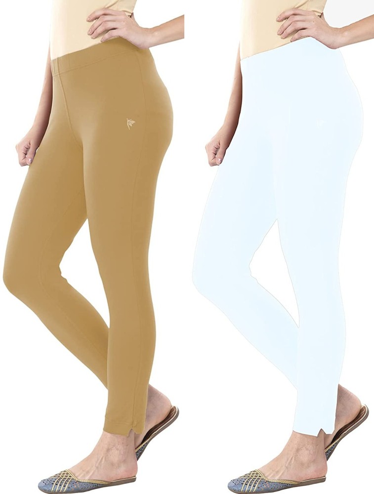 Buy Women's Cream Leggings Online