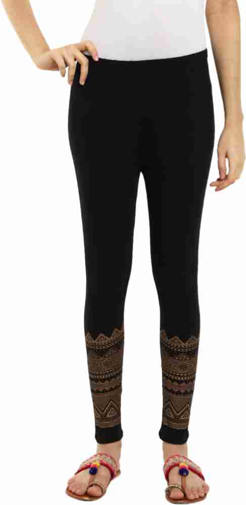 Plus Size Ankle Length Ethnic Wear Legging