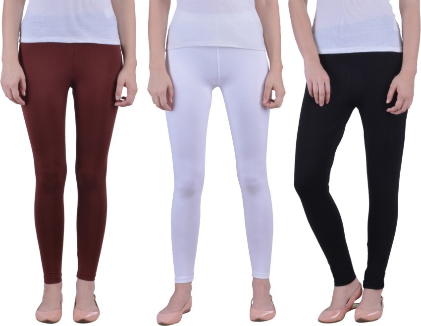 Dollar Missy Women's Cotton Ankle Length Leggings- Free Size - Price History