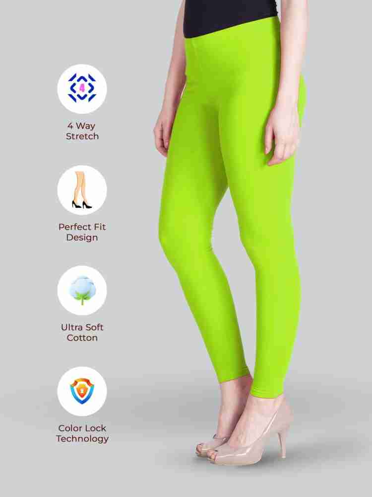 Buy online Soft Colors Women's Skinny Fit Ethnic Wear Ankle Length Leggings  from Capris & Leggings for Women by Soft Colors for ₹349 at 65% off