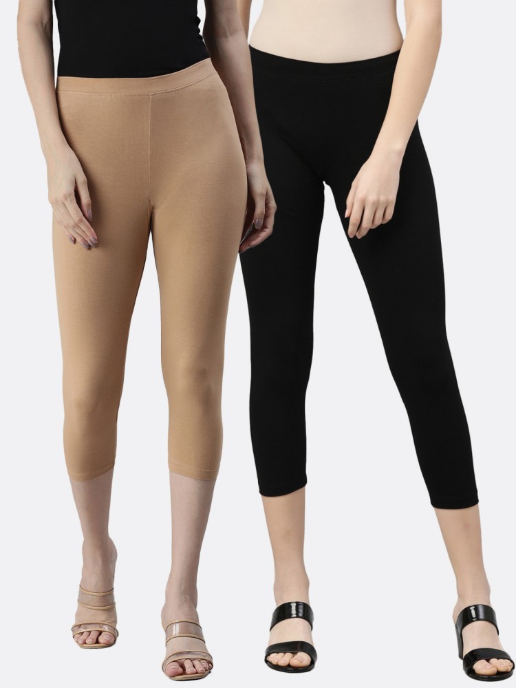 Buy Bottle Green Leggings for Women by Kryptic Online