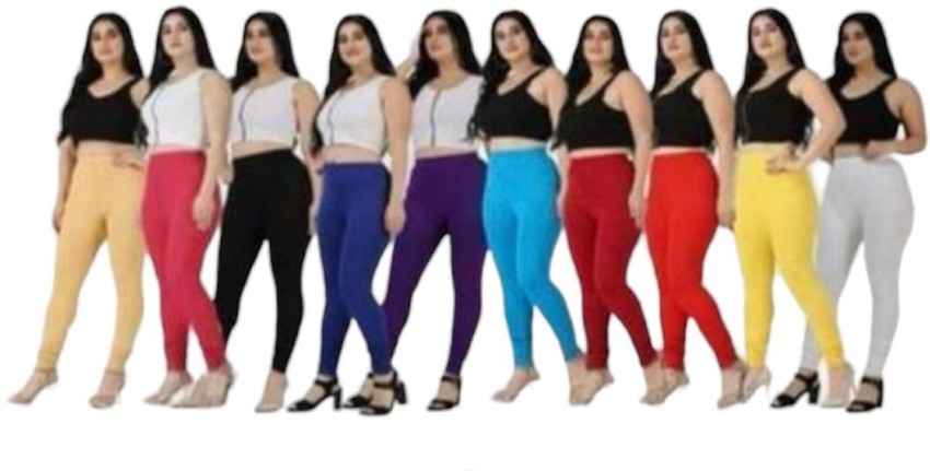 PR PINK ROYAL Churidar Western Wear Legging Price in India - Buy