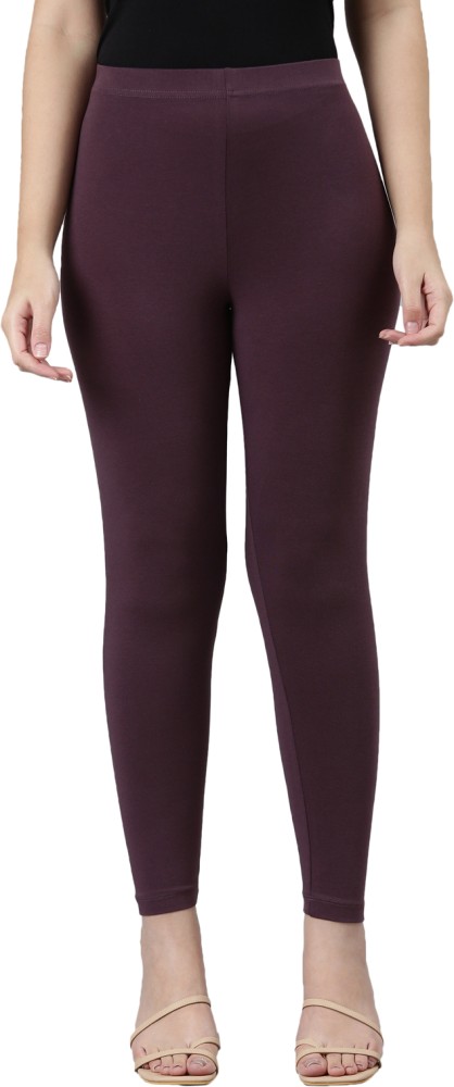 Go Colors Leggings : Buy Go Colors Women Solid Wheat Ankle Length Leggings  Online