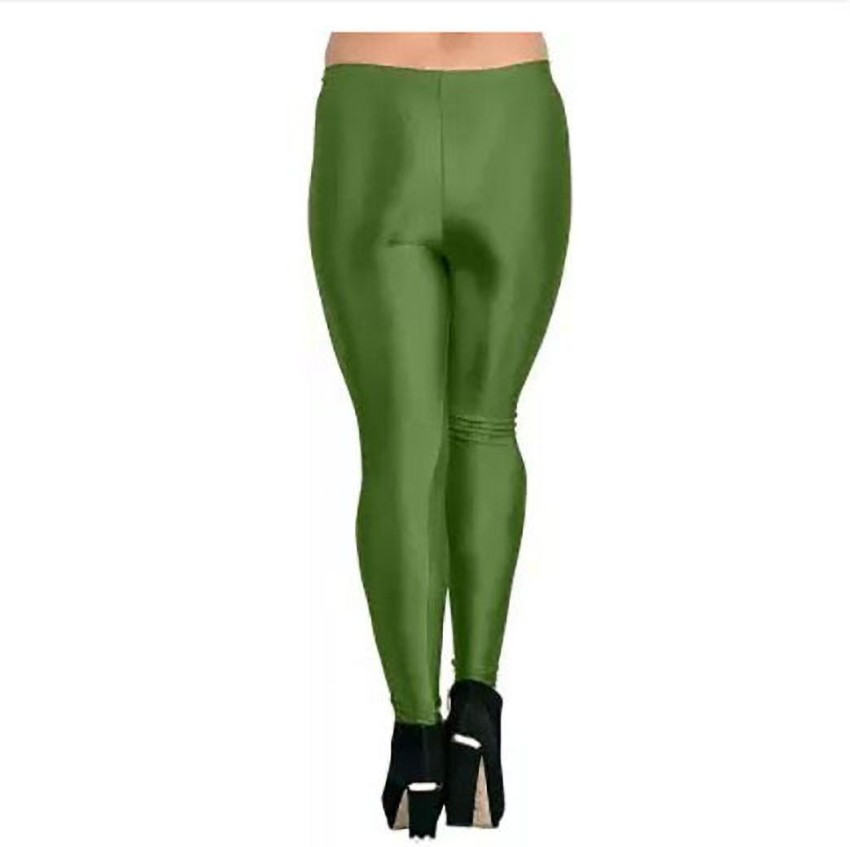 Women's Stretch Satin Leggings