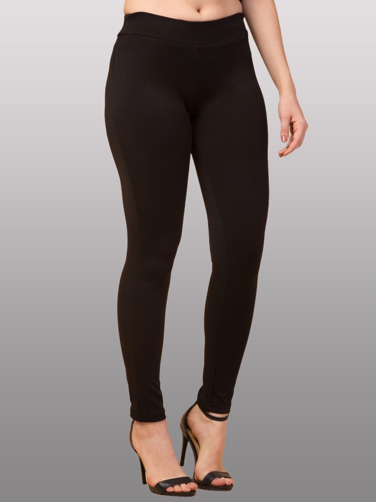 Buy PandaWears Ankle Fit Leggings - Stretch Fit (3XL, Black) at