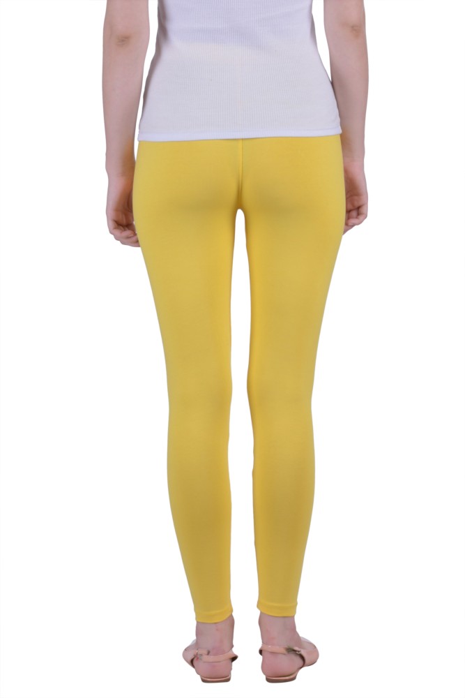 Buy Dollar Women's Missy Pack of 1 Cotton Slim Fit Toffee Color Ankle  Length Leggings Online at Best Prices in India - JioMart.
