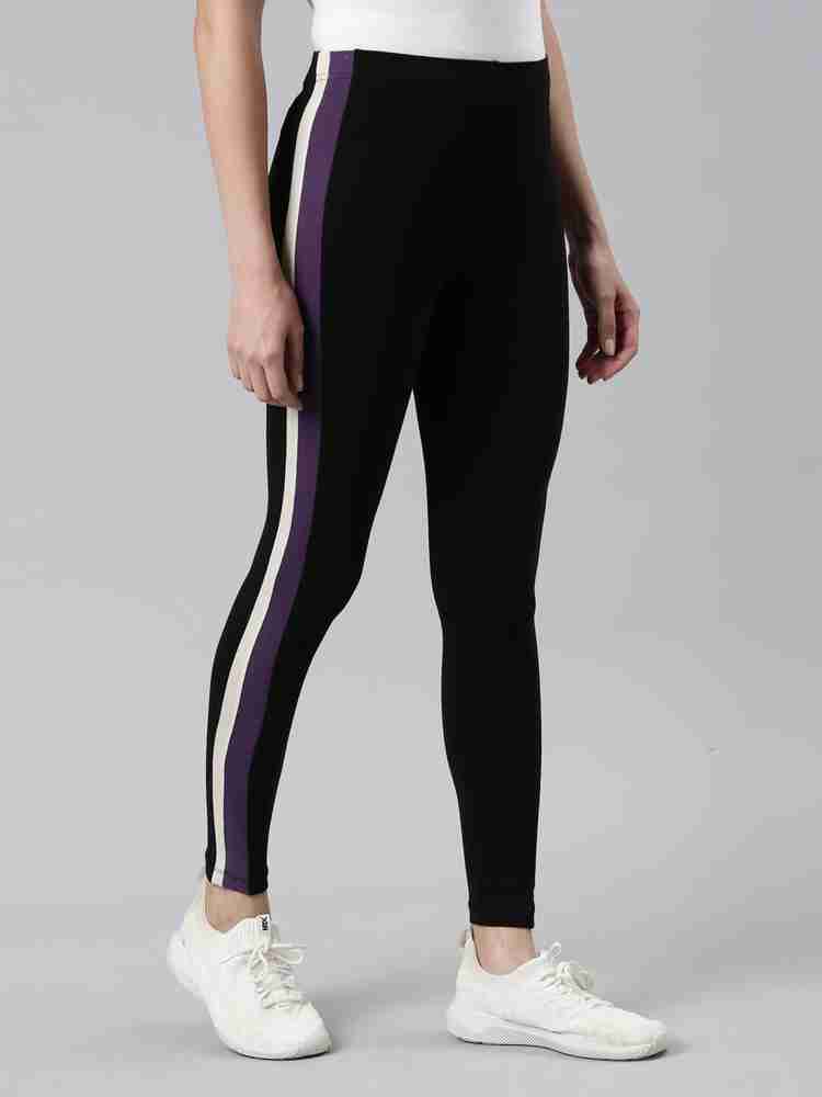 Go colors black ankle length leggings sale