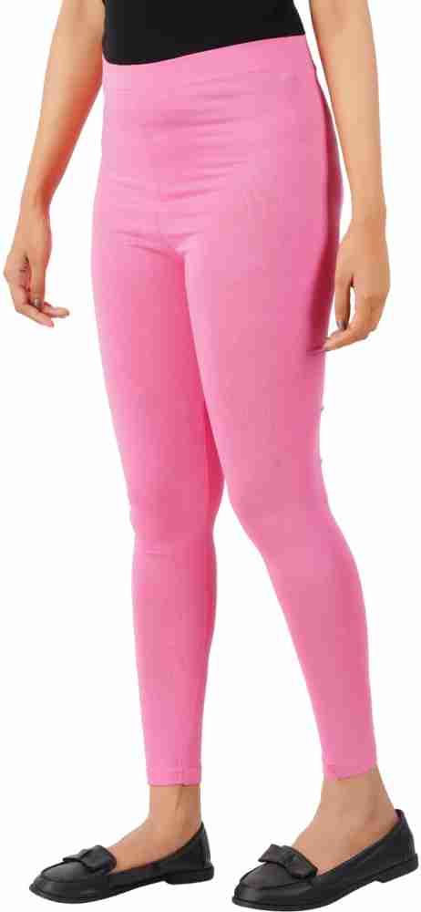 Pink Ladies Ankle Length Leggings at Best Price in New Delhi