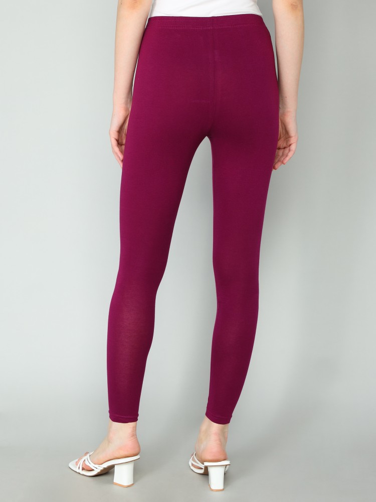 Buy online Pink Cotton Leggings from Capris & Leggings for Women by  Sayonara for ₹399 at 40% off
