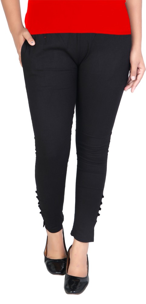 Plus Size Ankle Length Ethnic Wear Legging