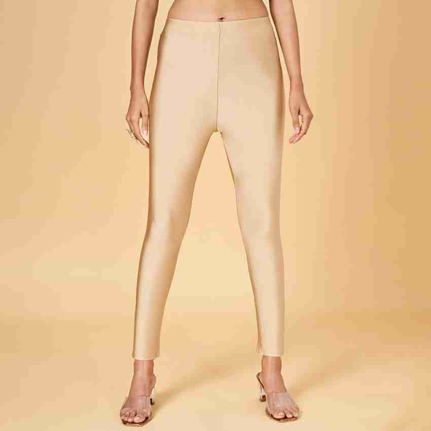 Buy Rangmanch by Pantaloons Grey Regular Fit Leggings for Women