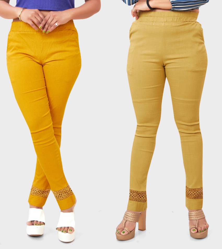 Golden leggings flipkart best sale