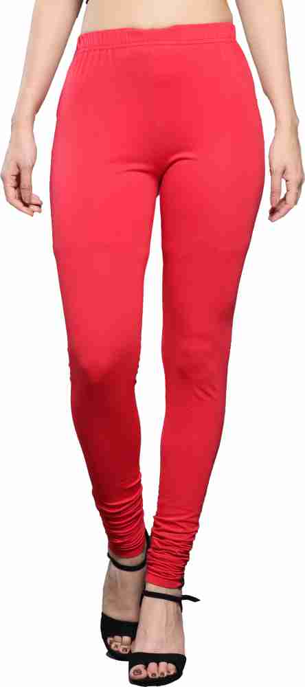Buy Pelian Women White Cotton Full Length Legging (XXL) Online at