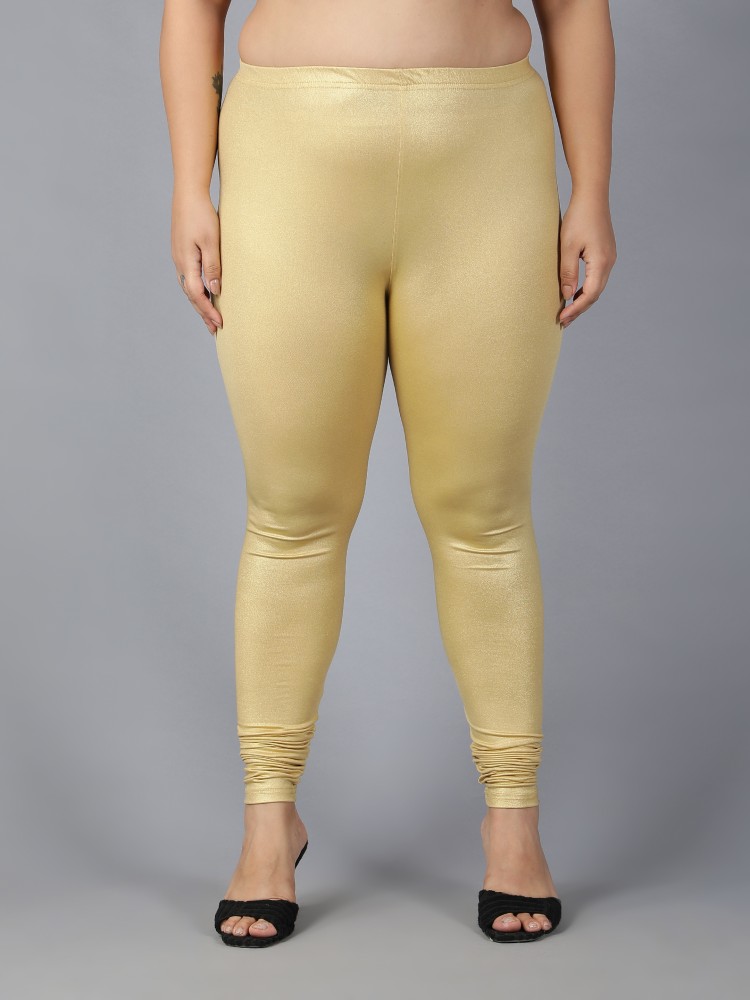 Buy Golden Churidars & Leggings for Women by ZRI Online