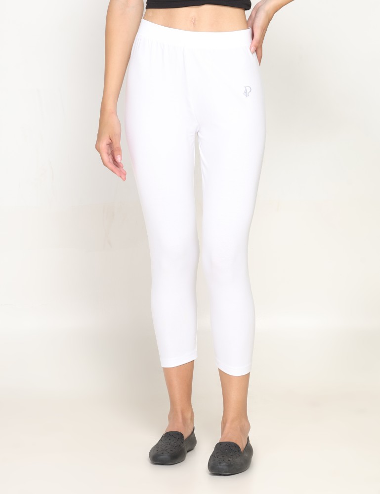 W 3/4th/Calf Length Western Wear Legging Price in India - Buy W 3