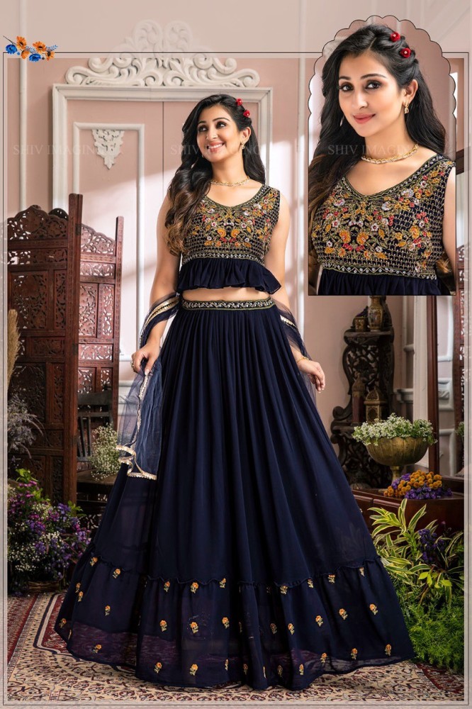 Crop top deals lehenga flipkart